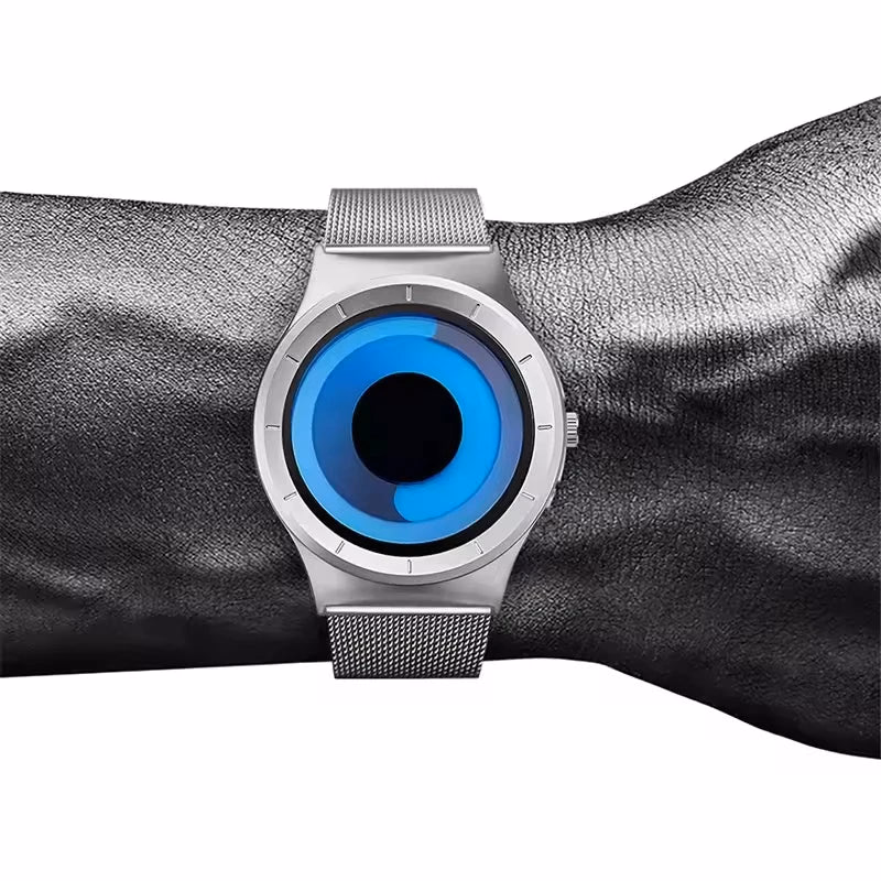 Sinobi S9659G Watch Business Dial Design Steel Mesh Band Sport — image 5
