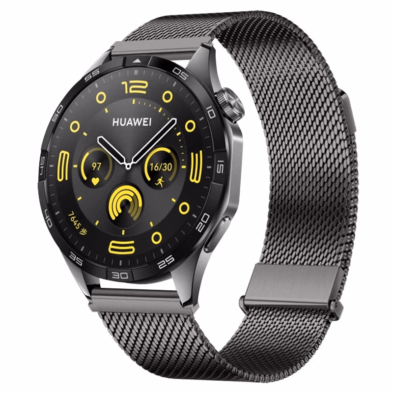 RYB 22mm Bracelet En Acier Inoxydable Tresse Montre Bracelet for