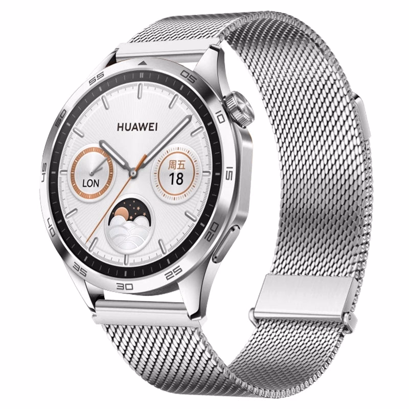RYB 22mm Bracelet En Acier Inoxydable Tresse Montre Bracelet for — image 3