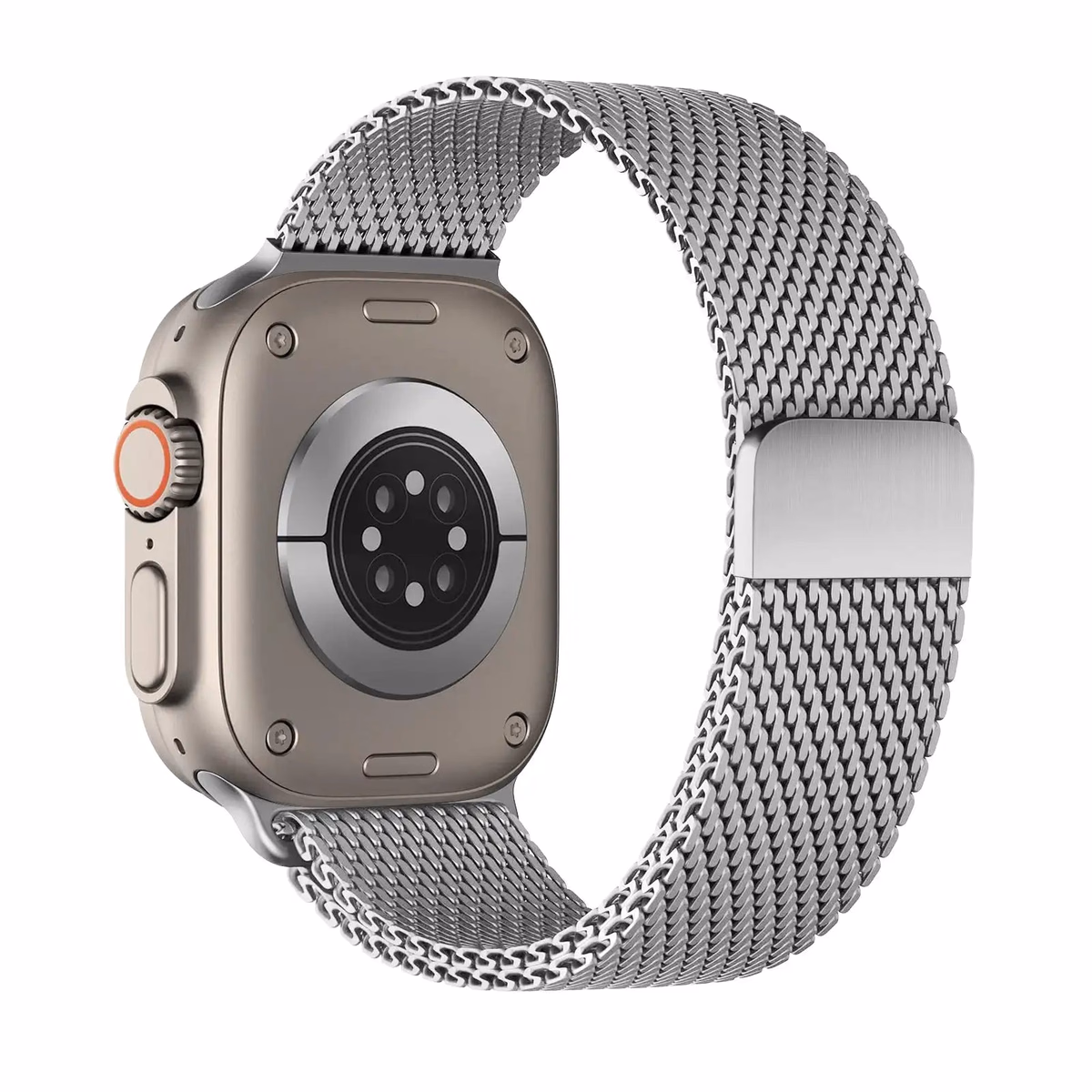 Casual Breathable Coarse Mesh Milanese Loop Magnetic Stainless for — image 8