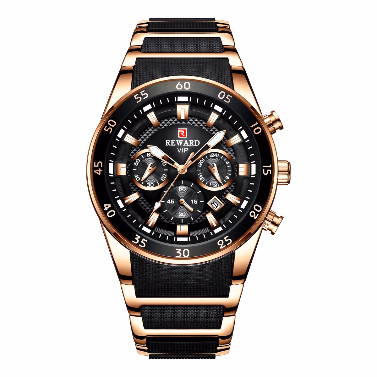 Reward Custom Hight Quality Chinese Luxury Expensive Man Watch for — image 7