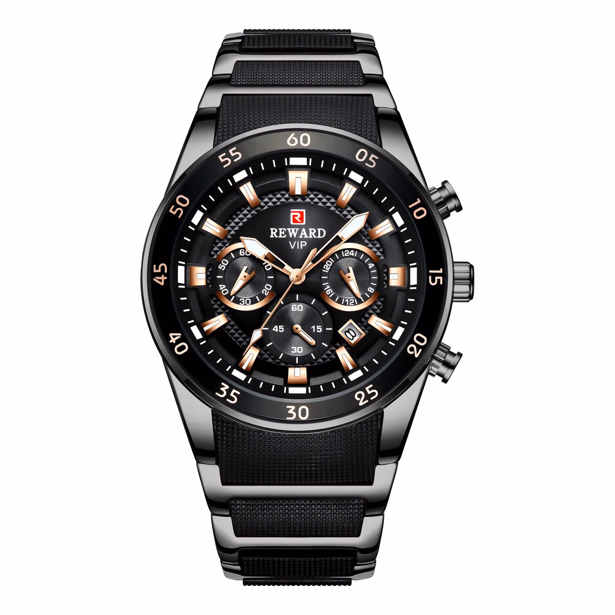 Reward Custom Hight Quality Chinese Luxury Expensive Man Watch for — image 3