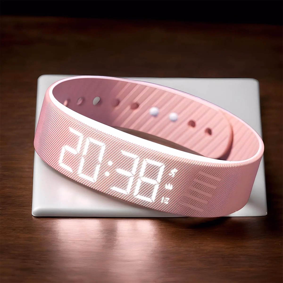 OLED Digital Alarm Watch Sleep Tracker Silent Vibration Activity — image 3