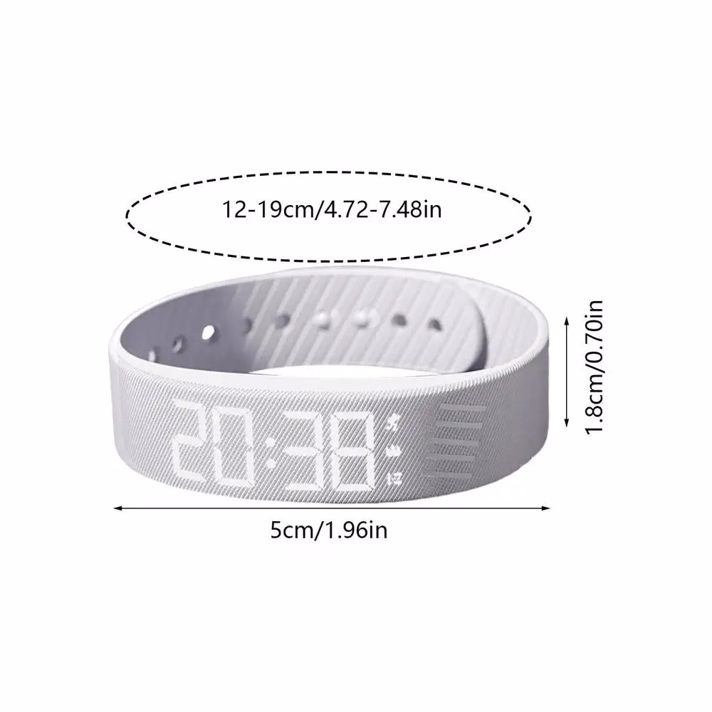 OLED Digital Alarm Watch Sleep Tracker Silent Vibration Activity — image 8