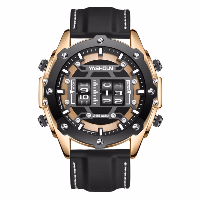 Trendy Personalized Multifunctional Men's Watch Sports Silicone Tape — image 8