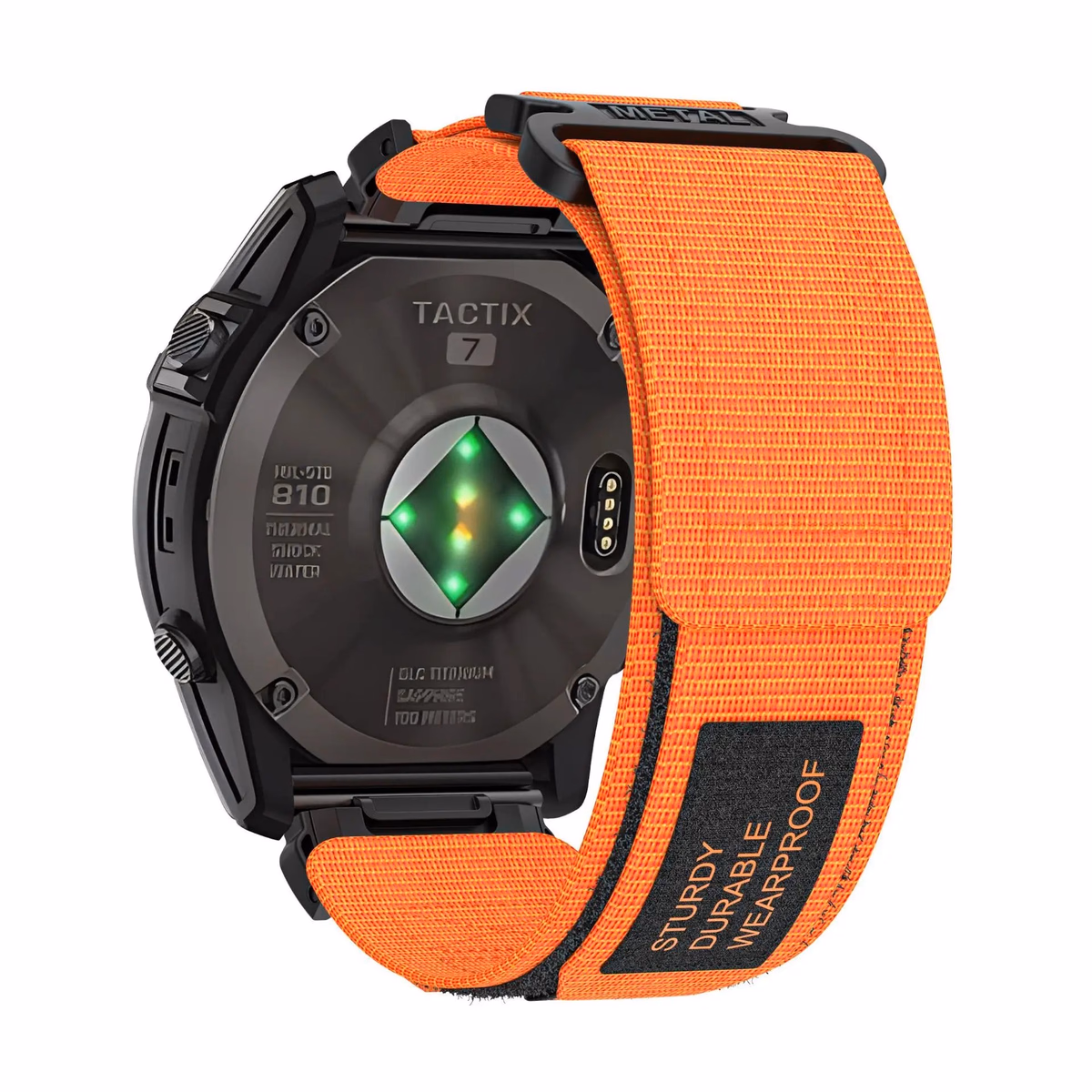 Chungming Outdoor Rugged Woven Nylon Sport Adjustable Watch Band — image 5