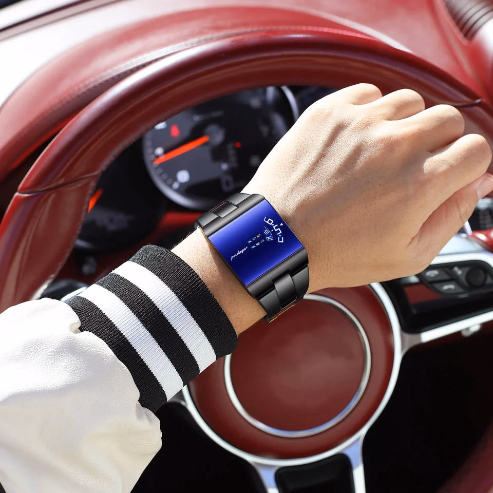 Poedagar Square Waterproof Quartz Watch — image 2