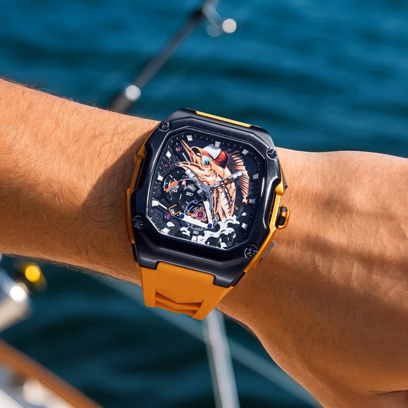 LILUOKE Super Luxury Man Watch Quartz Watches Waterproof Hot Style for Man Fishing Watch Sea Fishing — image 6