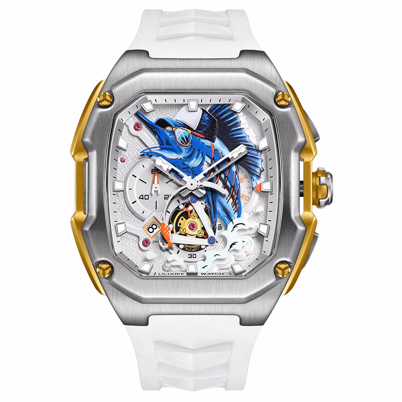LILUOKE Super Luxury Man Watch Quartz Watches Waterproof Hot Style for Man Fishing Watch Sea Fishing — image 10