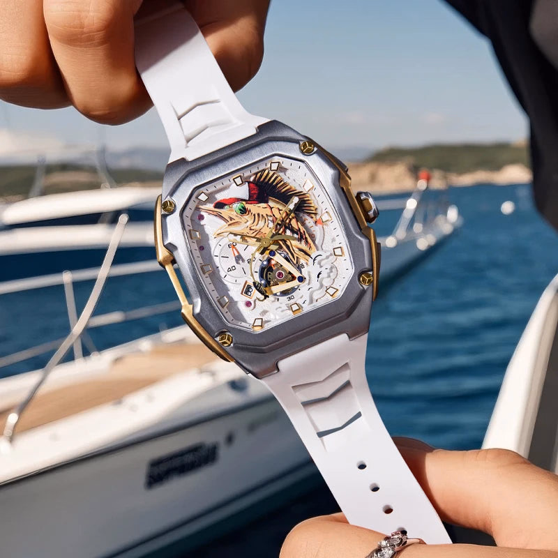 LILUOKE Super Luxury Man Watch Quartz Watches Waterproof Hot Style for Man Fishing Watch Sea Fishing — image 5