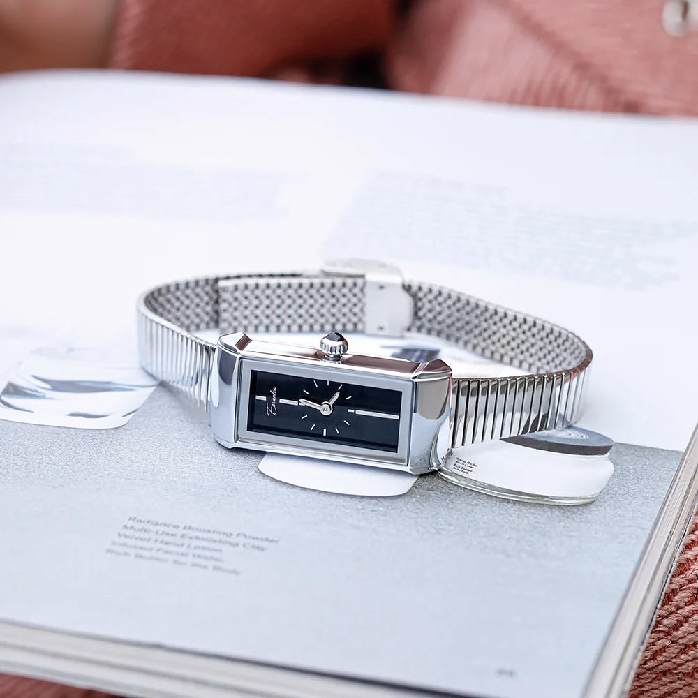 Elegant Gold Ladies' Watch with Narrow Strap — image 2