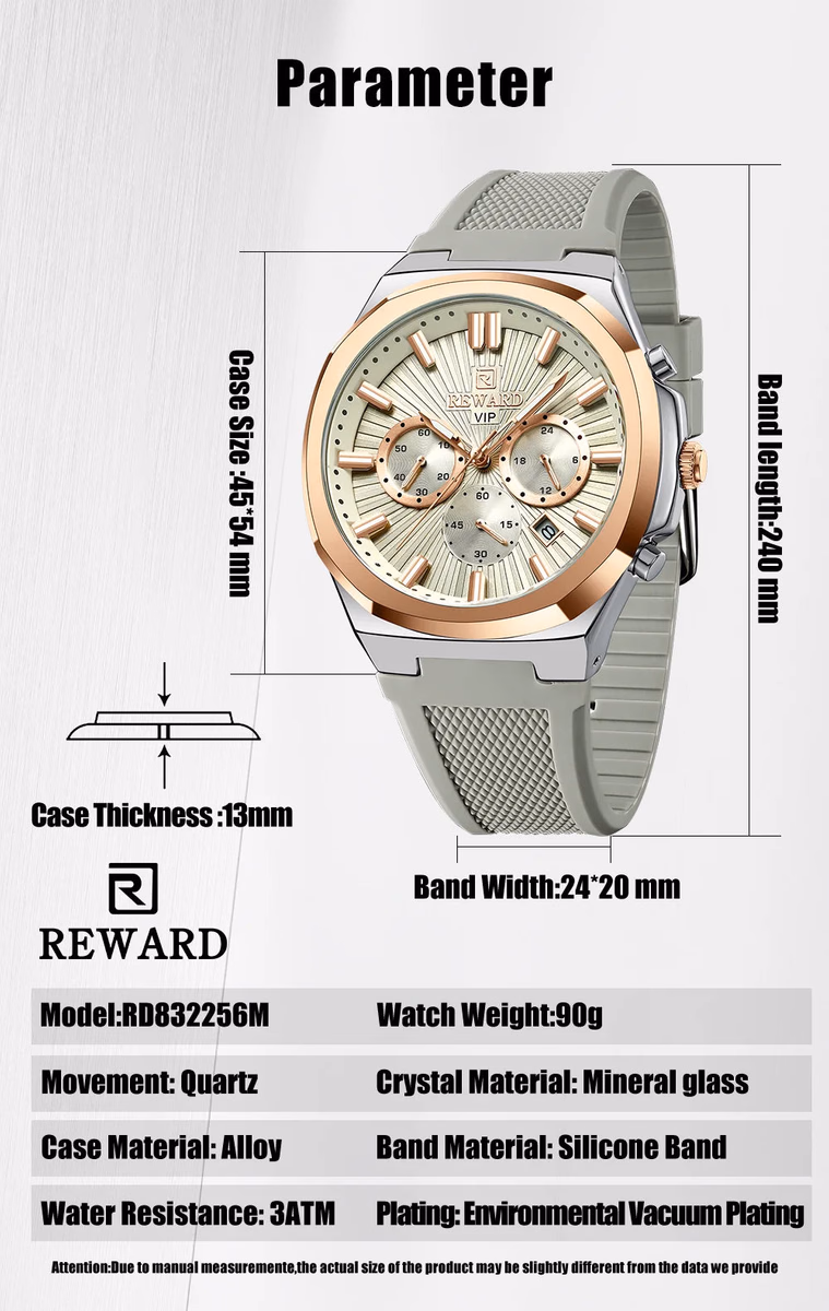 Reward Men's Quartz Sports Watches - Stylish & Exquisite — image 3