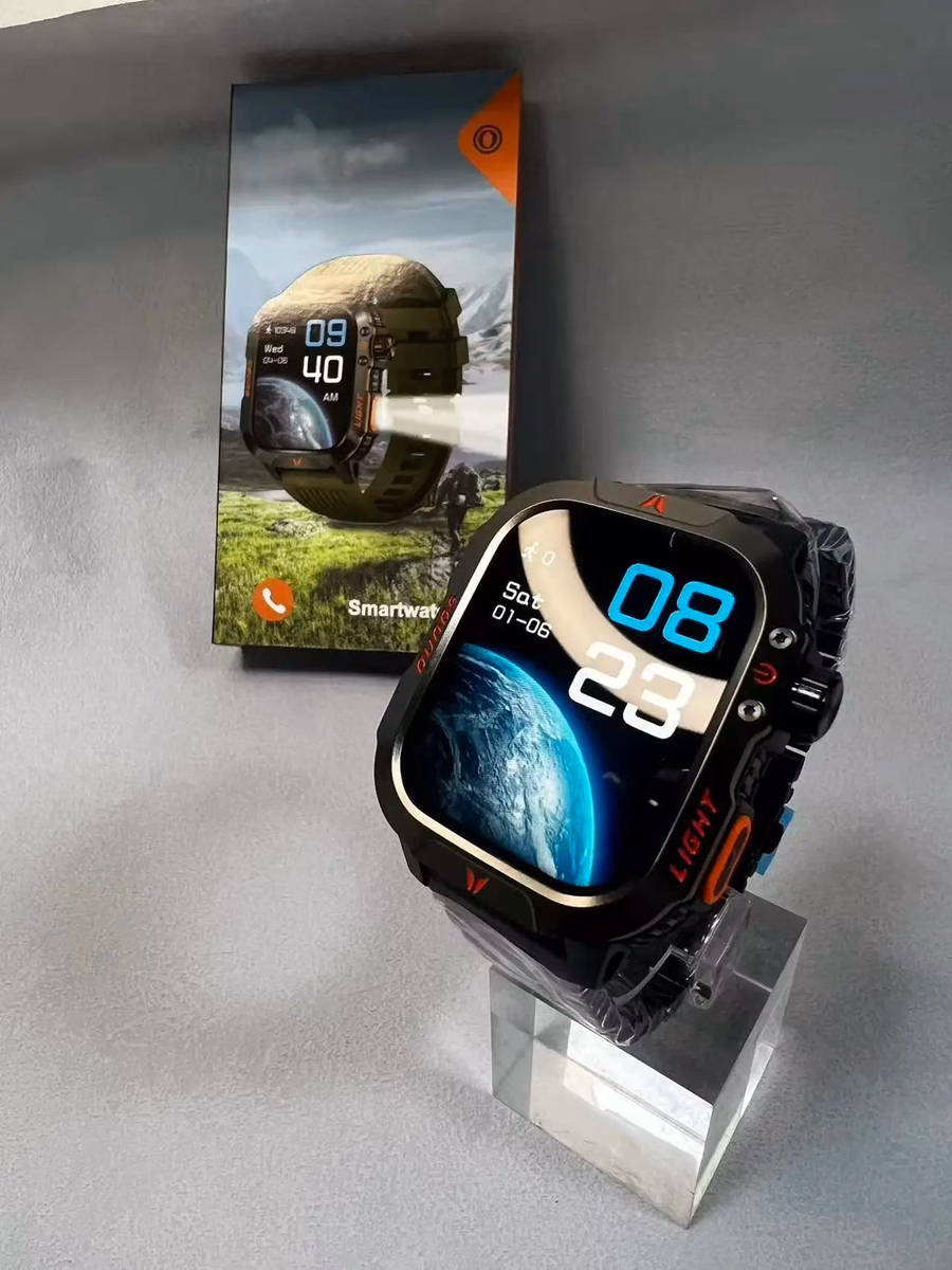 2026 Stainless Steel Waterproof Smartwatch with Bluetooth — image 4
