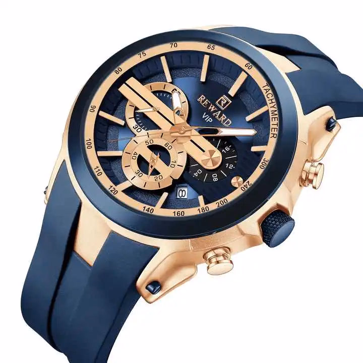 Reward VIP Luxury Men's Quartz Watch - 48mm Dial — image 3