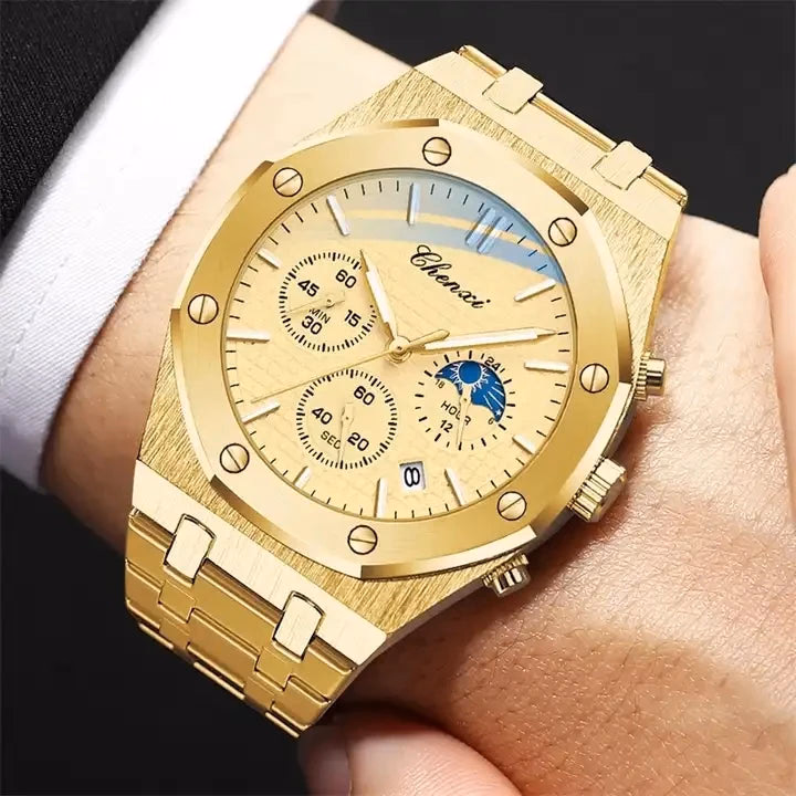 CHENXI 948 Men's Stainless Steel Chronograph Watch — image 2