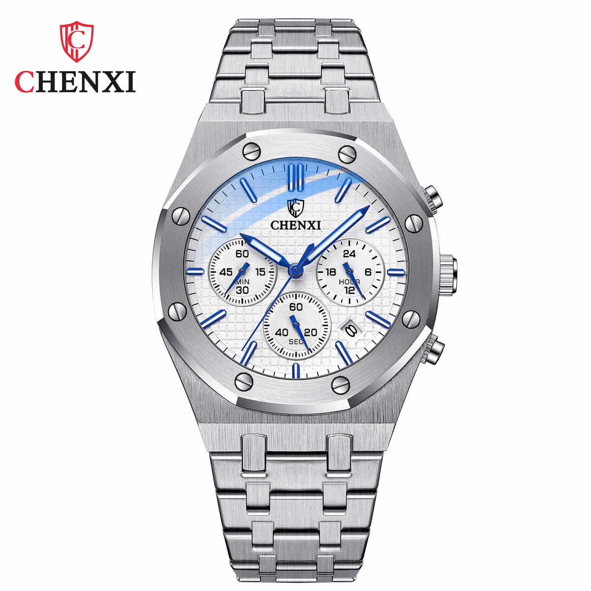 CHENXI 948 Men's Stainless Steel Chronograph Watch — image 6