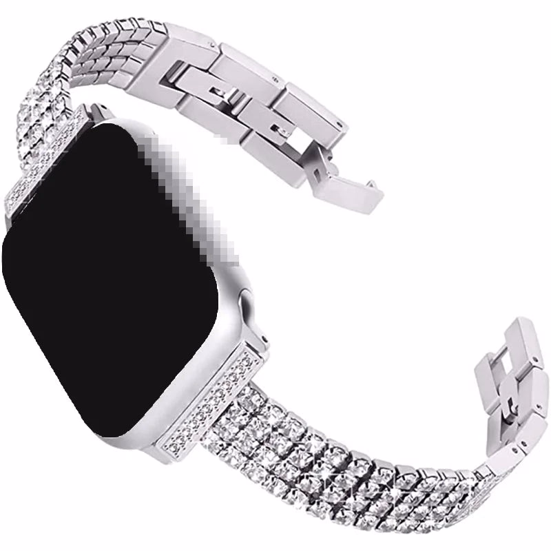 Elegant Diamond Apple Watch Bracelet Band — image 4