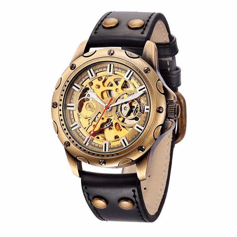 Shenhua Antique Copper Mechanical Men's Watch — image 10
