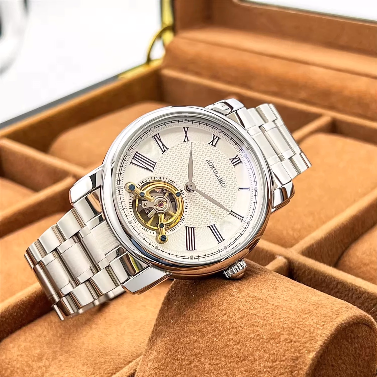 Aokulasic Luxury Tourbillon Watch — image 10