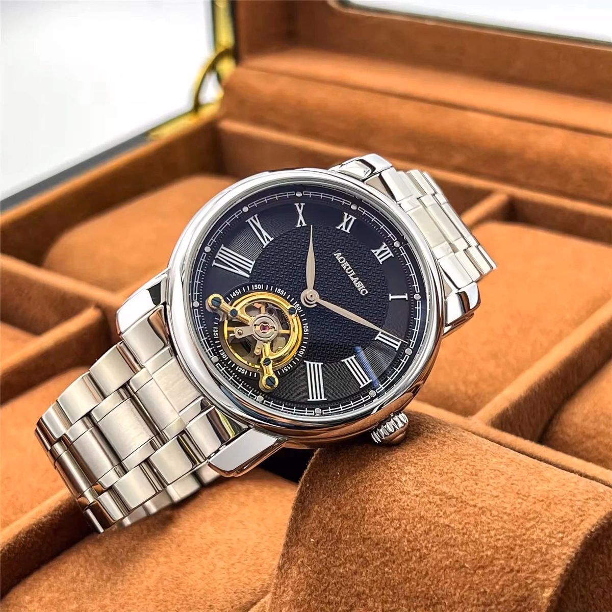 Aokulasic Luxury Tourbillon Watch — image 3