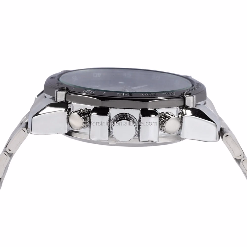 Luxury Men's Automatic Roman Numeral Watch — image 4