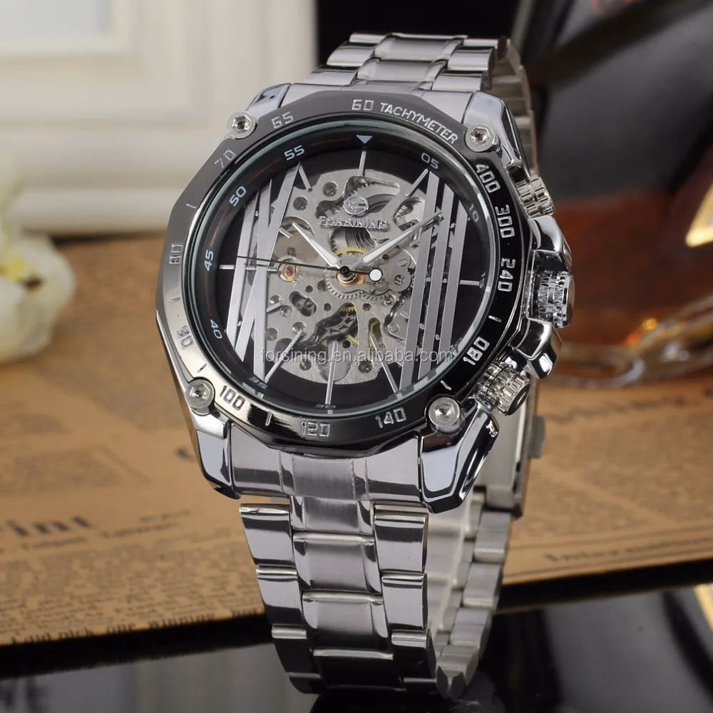 Luxury Men's Automatic Roman Numeral Watch — image 2