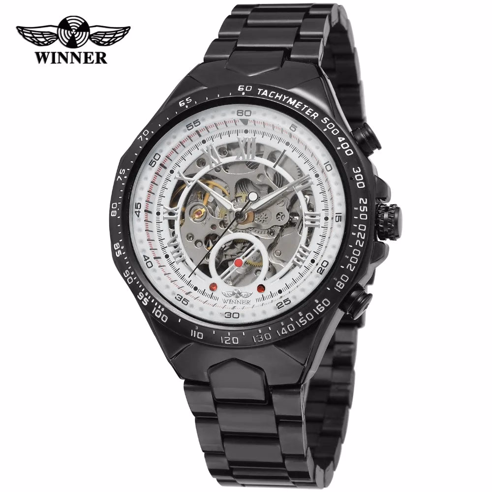 Winner Luxury Gold Black Automatic Men's Watch — image 5