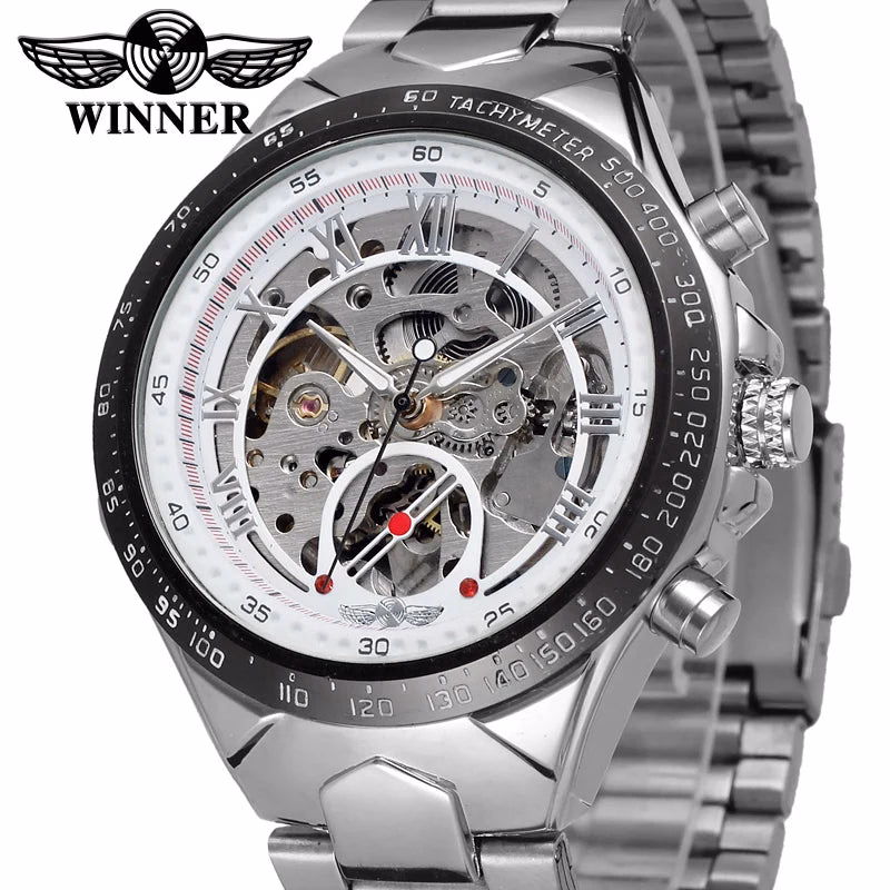Winner Luxury Gold Black Automatic Men's Watch — image 7
