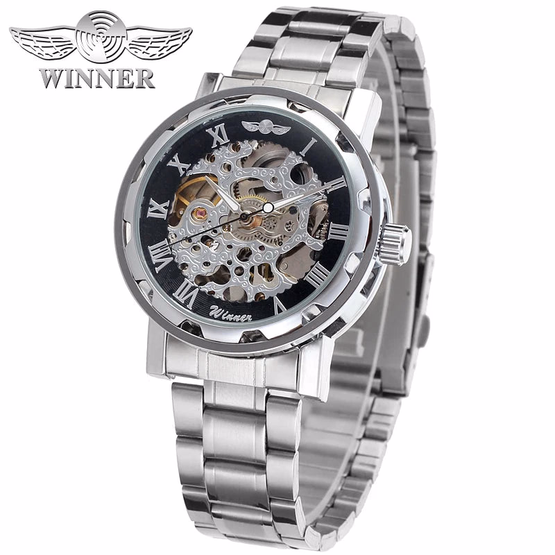 Luxury Gold Skeleton Automatic Watch — image 7