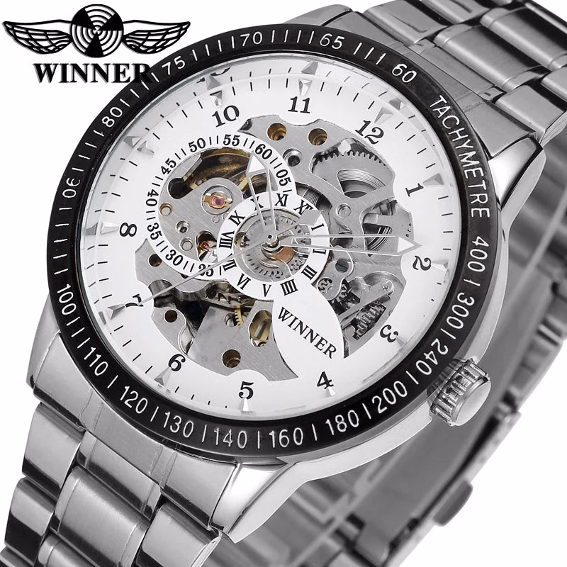 T-winner Automatic Skeleton Steel Men's Watch — image 5