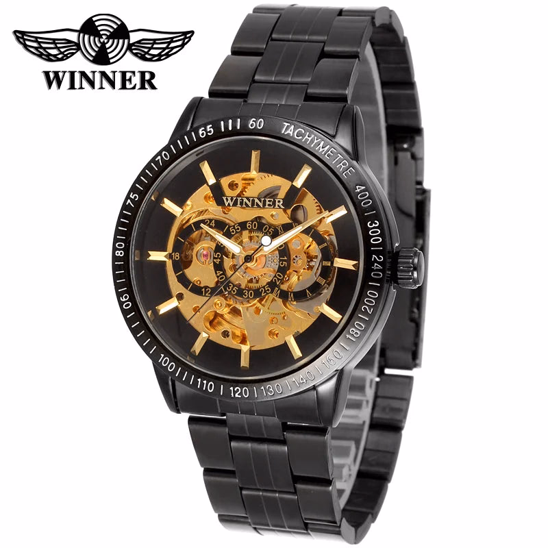 T-winner Automatic Skeleton Steel Men's Watch — image 10
