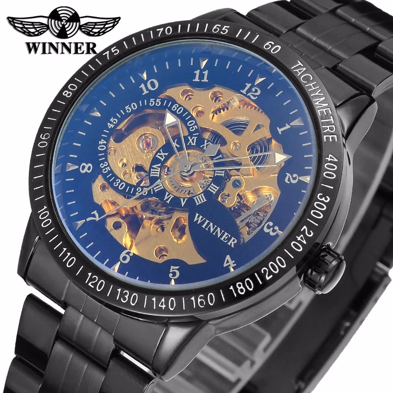 T-winner Automatic Skeleton Steel Men's Watch — image 2