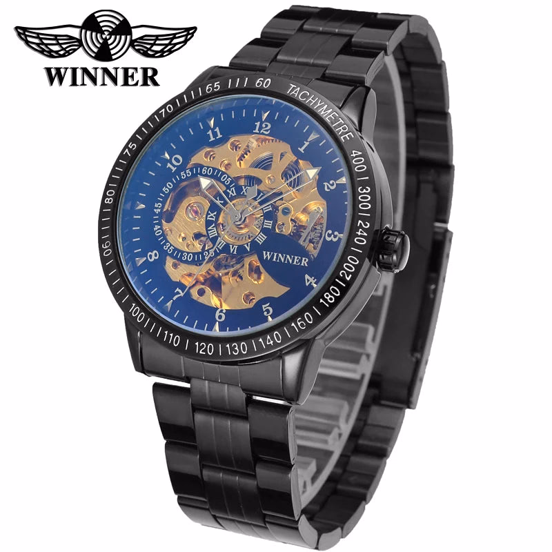 T-winner Automatic Skeleton Steel Men's Watch — image 11