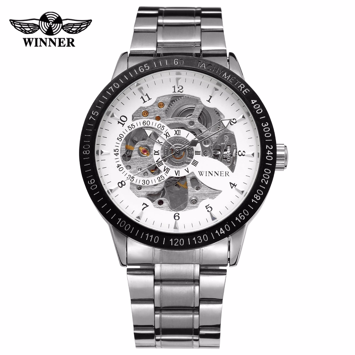 T-winner Automatic Skeleton Steel Men's Watch — image 12
