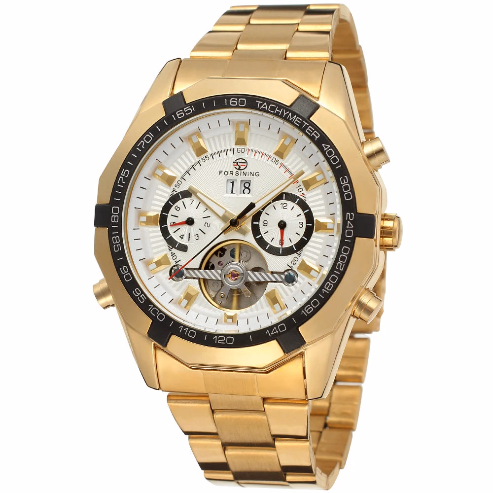 Forsining Luxury Gold Automatic Men's Watch — image 3