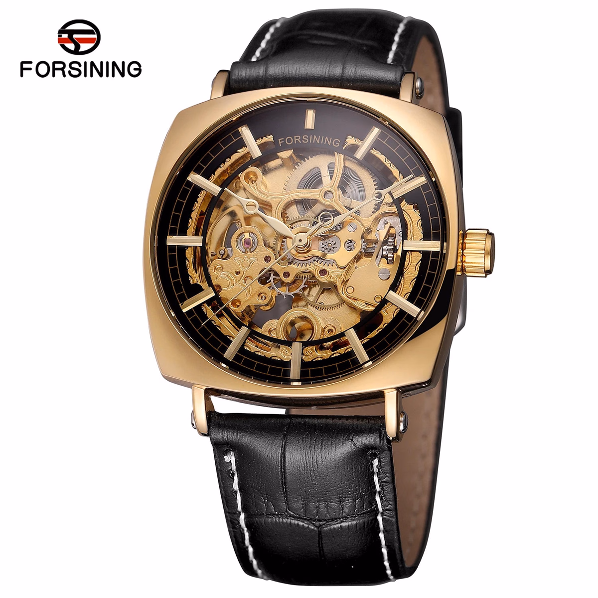 Forsining Skeleton Watch - Water Resistant & Fashionable — image 7