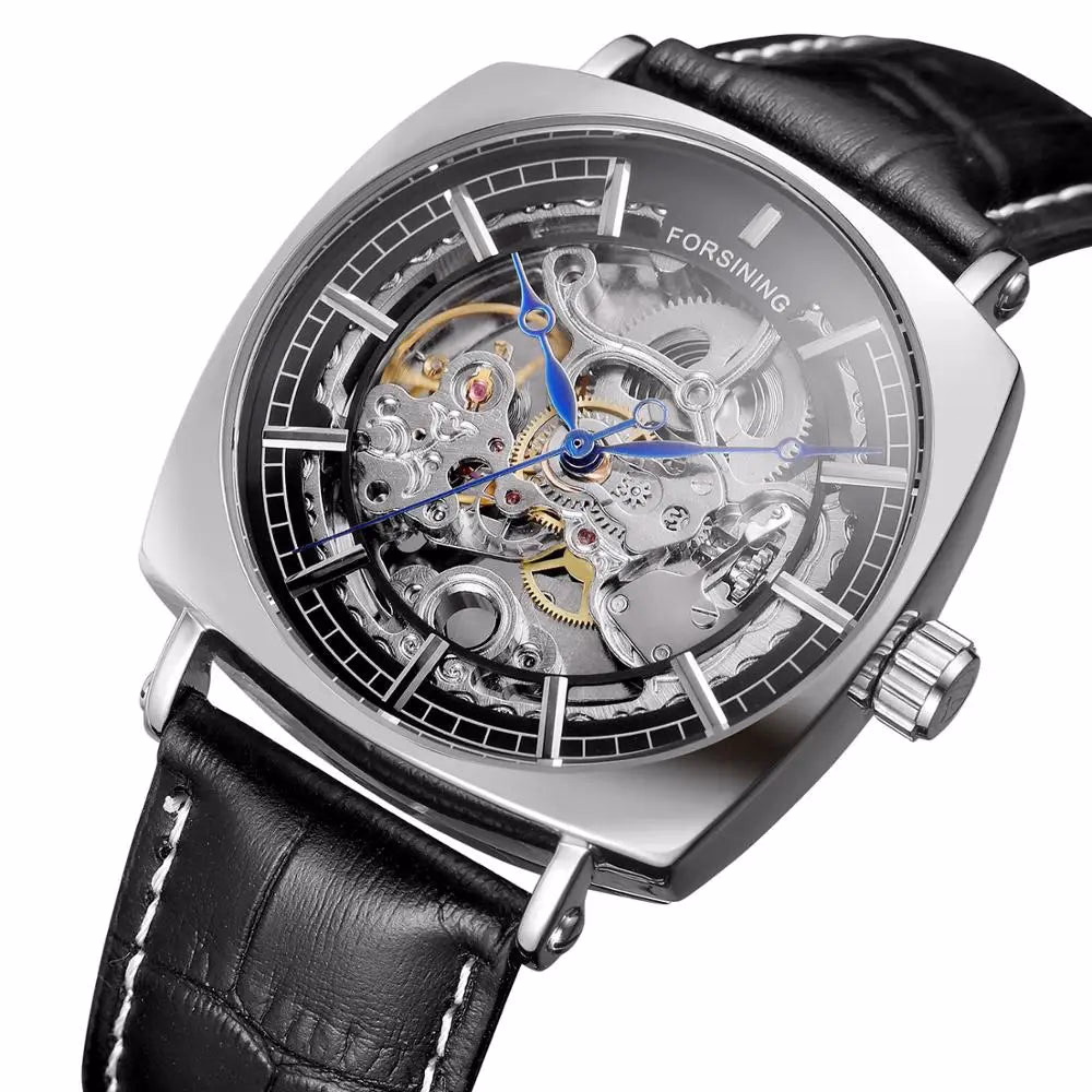 Forsining Skeleton Watch - Water Resistant & Fashionable — image 6