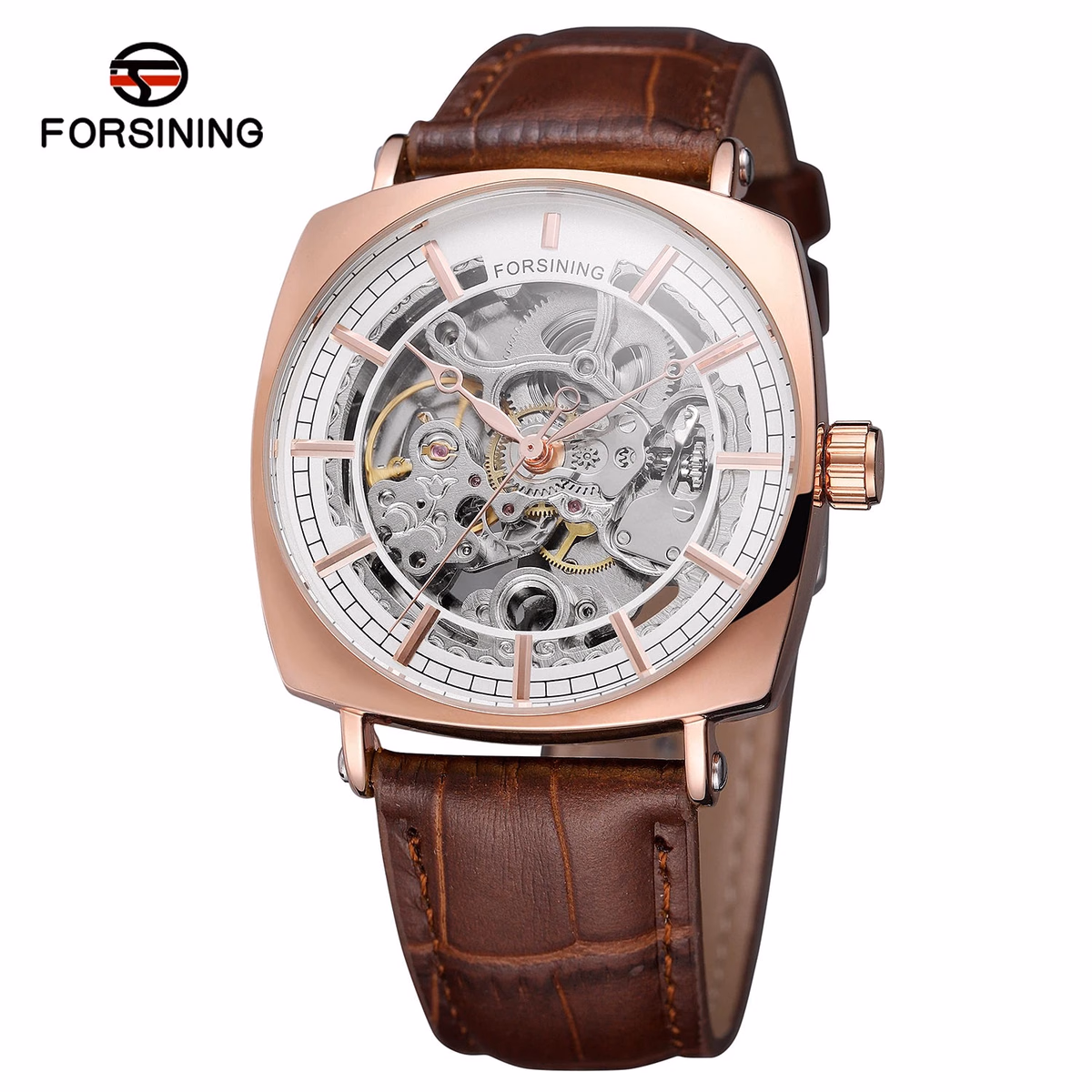 Forsining Skeleton Watch - Water Resistant & Fashionable — image 17