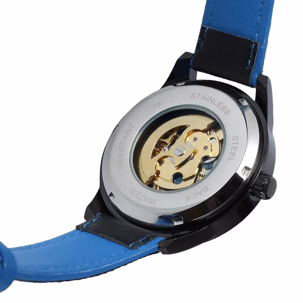 Forsining Men's Automatic Skeleton Watch — image 5