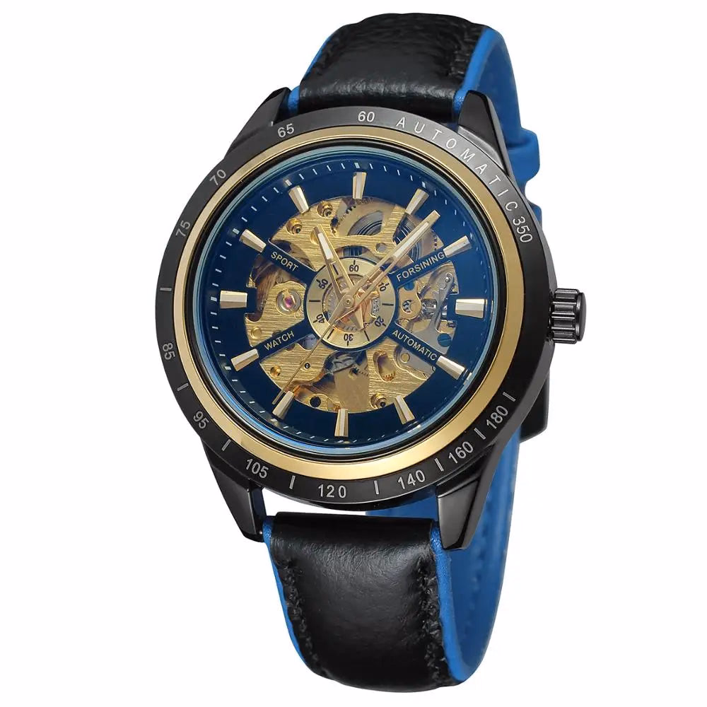 Forsining Men's Automatic Skeleton Watch — image 4