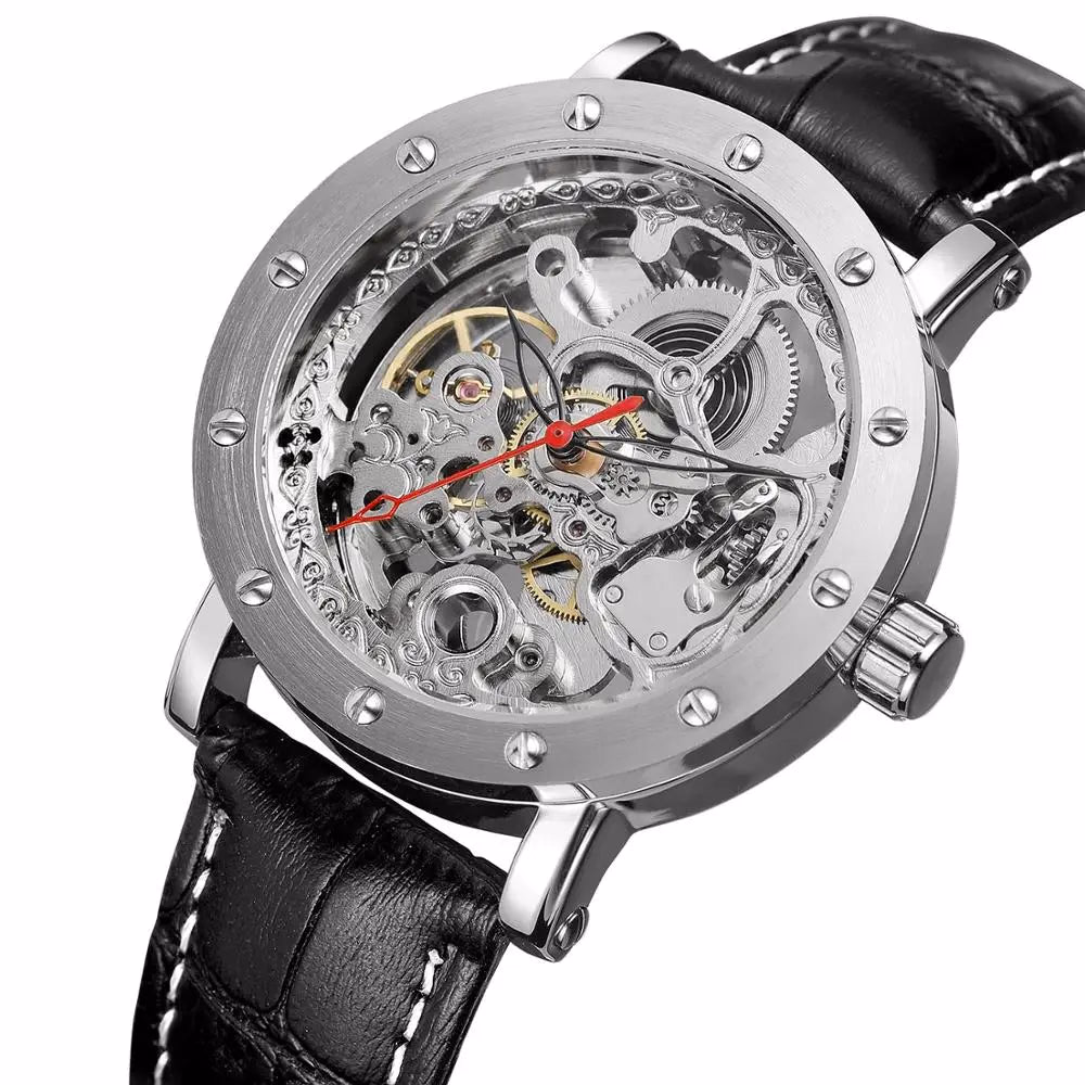 Forsining Leather Automatic Men's Watch — image 5