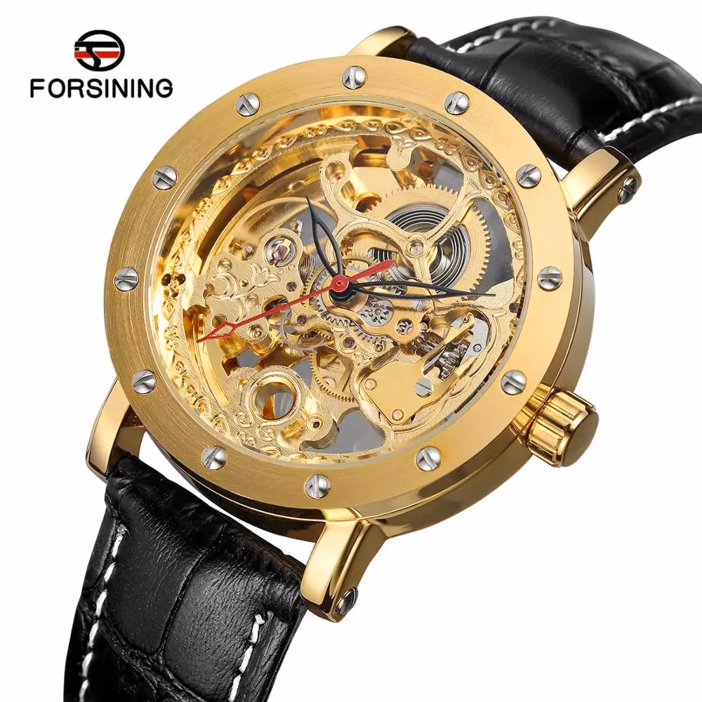 Forsining Leather Automatic Men's Watch — image 2