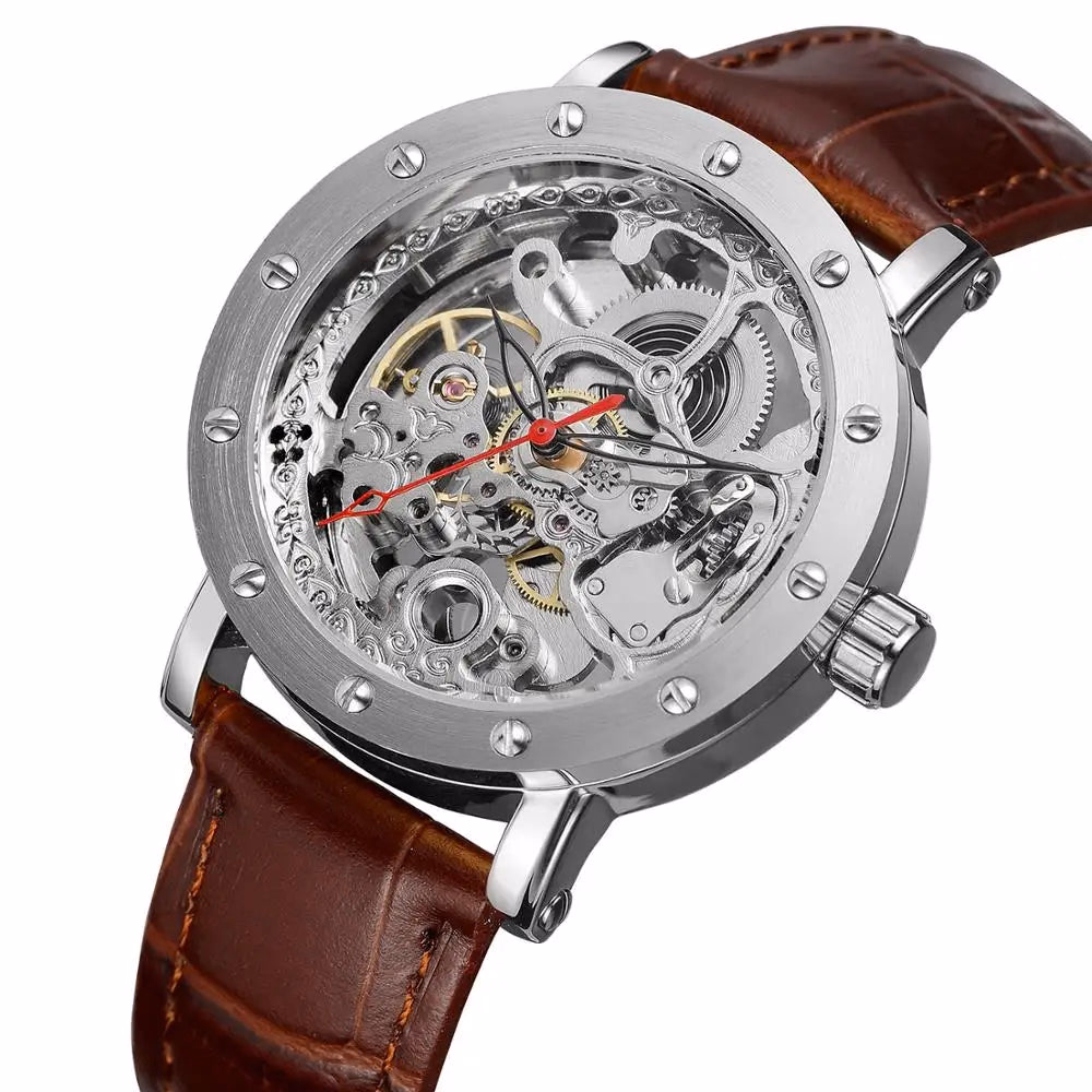 Forsining Leather Automatic Men's Watch — image 4