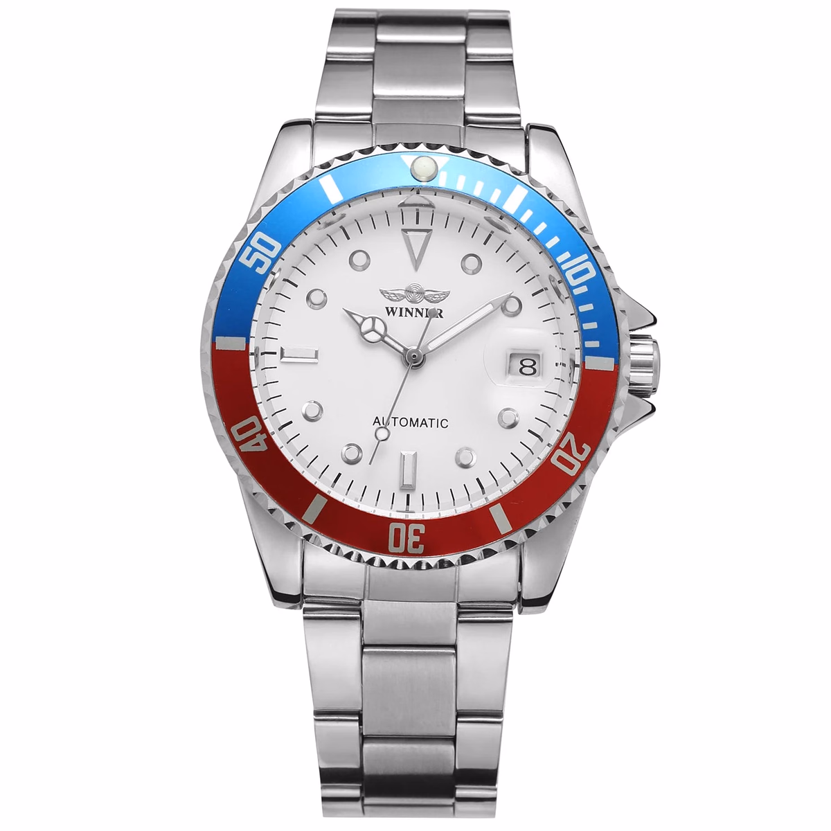 Luxury Men's Stainless Steel Automatic Watch — image 3
