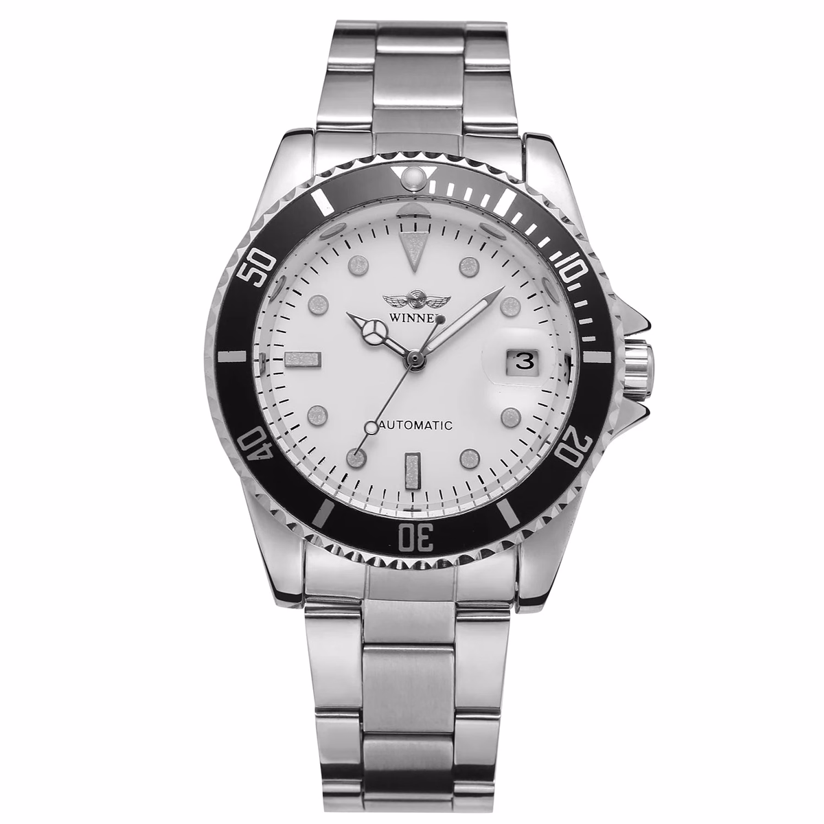 Luxury Men's Stainless Steel Automatic Watch — image 2