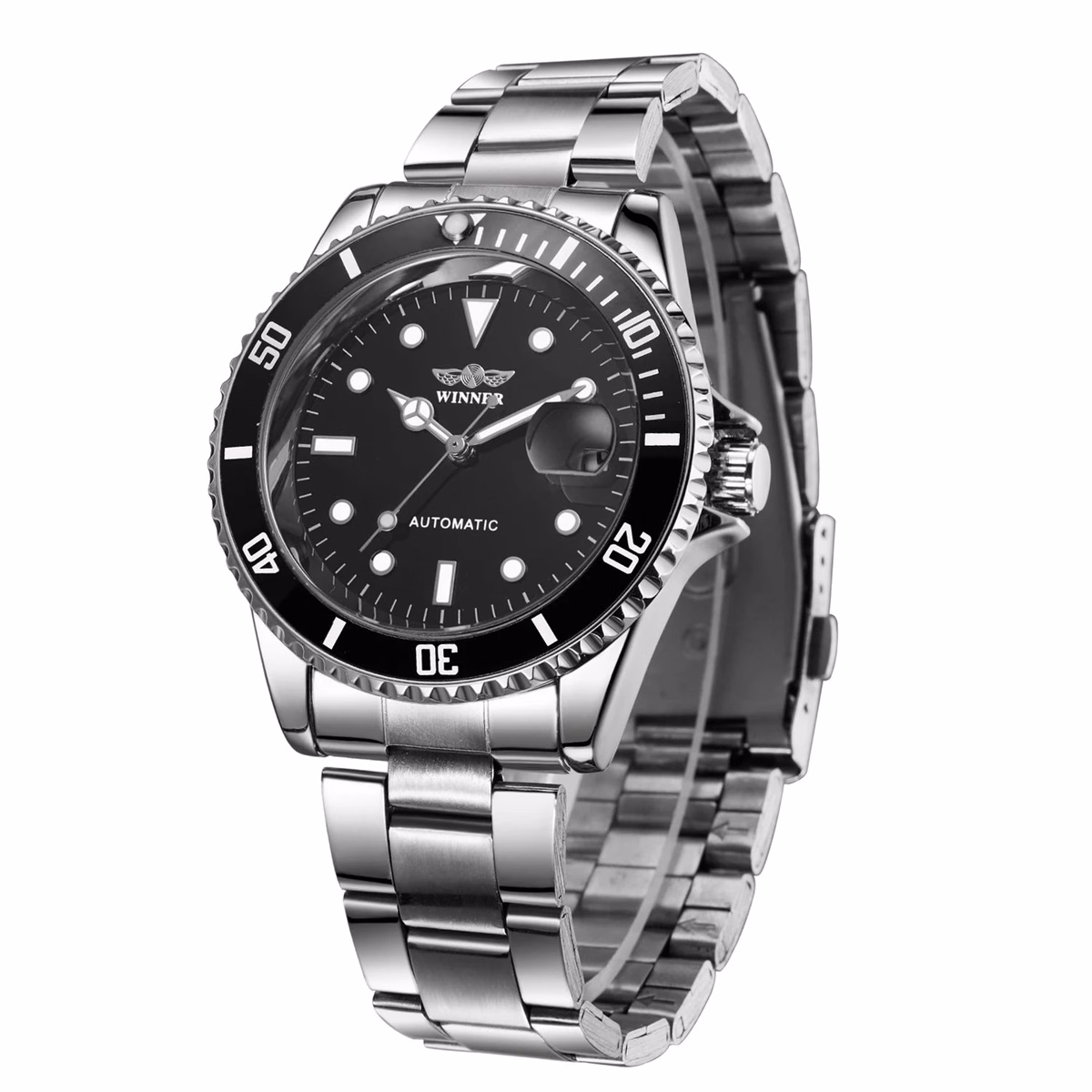 Luxury Men's Stainless Steel Automatic Watch — image 10