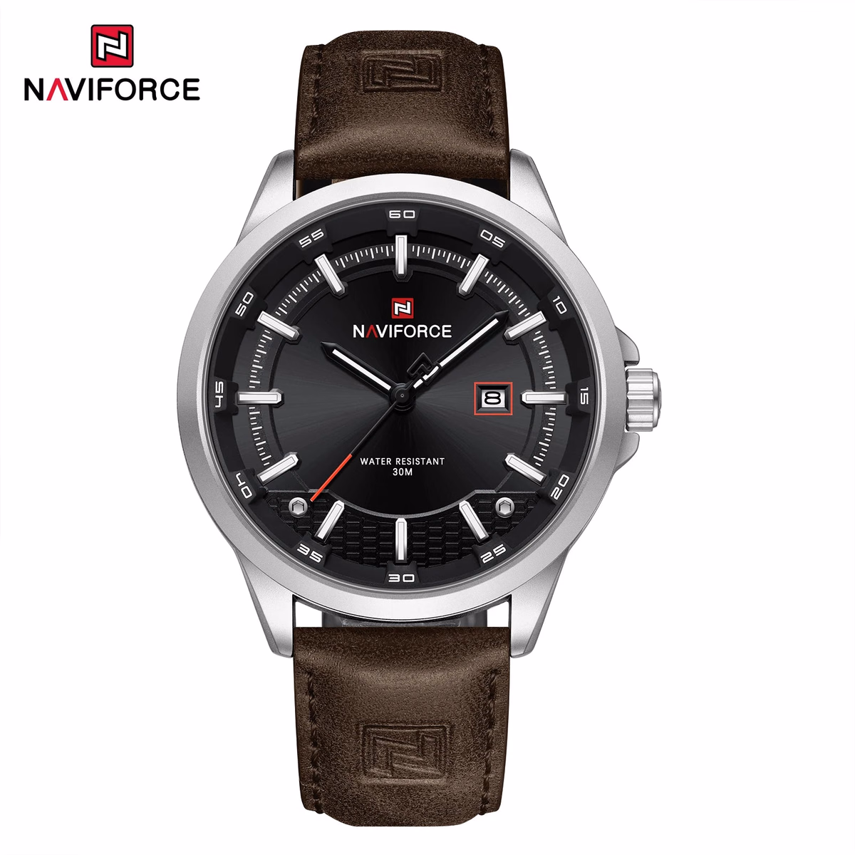 NAVIFORCE Men's Luxury Sport Leather Watch — image 9