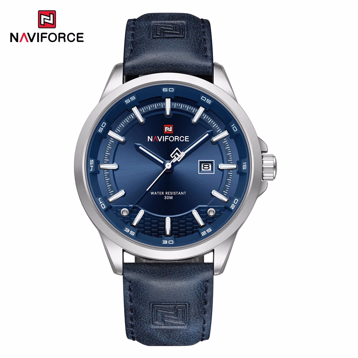 NAVIFORCE Men's Luxury Sport Leather Watch — image 11