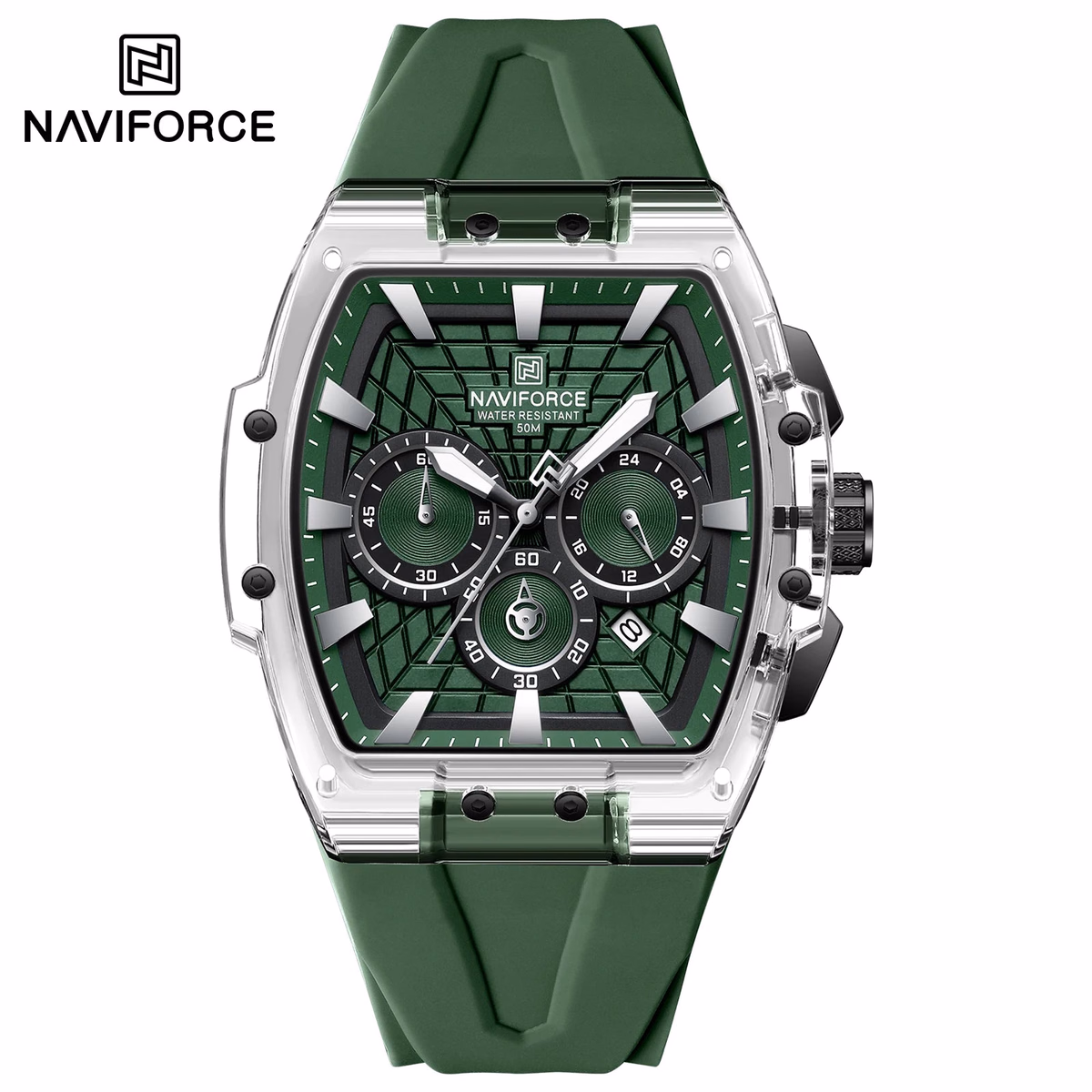 NAVIFORCE 6113 Men's Chronograph Watch, Waterproof — image 3