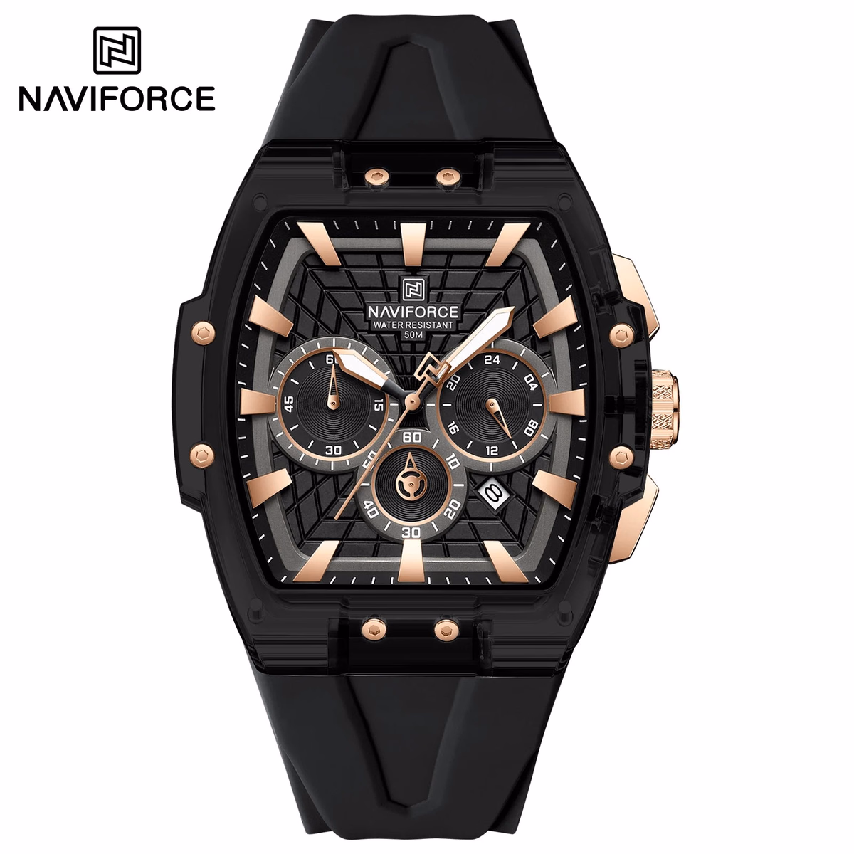 NAVIFORCE 6113 Men's Chronograph Watch, Waterproof — image 6